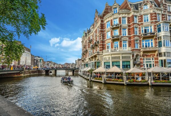 Vodní kanál Amsterdam