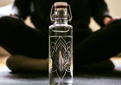 Skleněná lahev Soul Bottles - Lotos