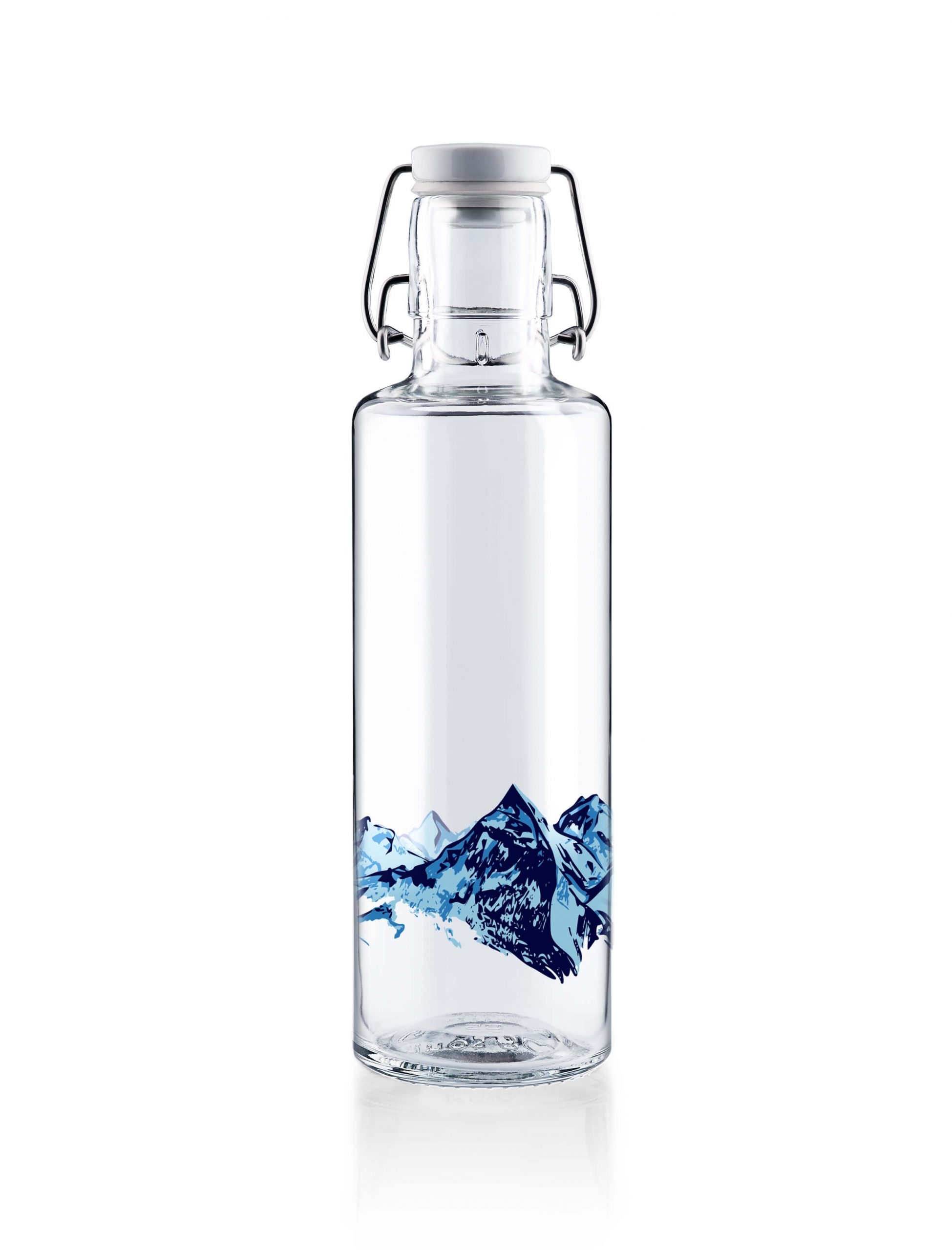 Soul bottle /glass bottle - The Alps