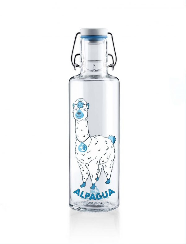 Skleněná lahev s duší - Lama